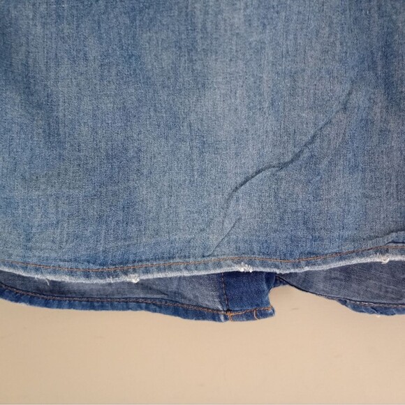 Jessica Simpson Denim Color Shirt Dress Size XS - Picture 6 of 10